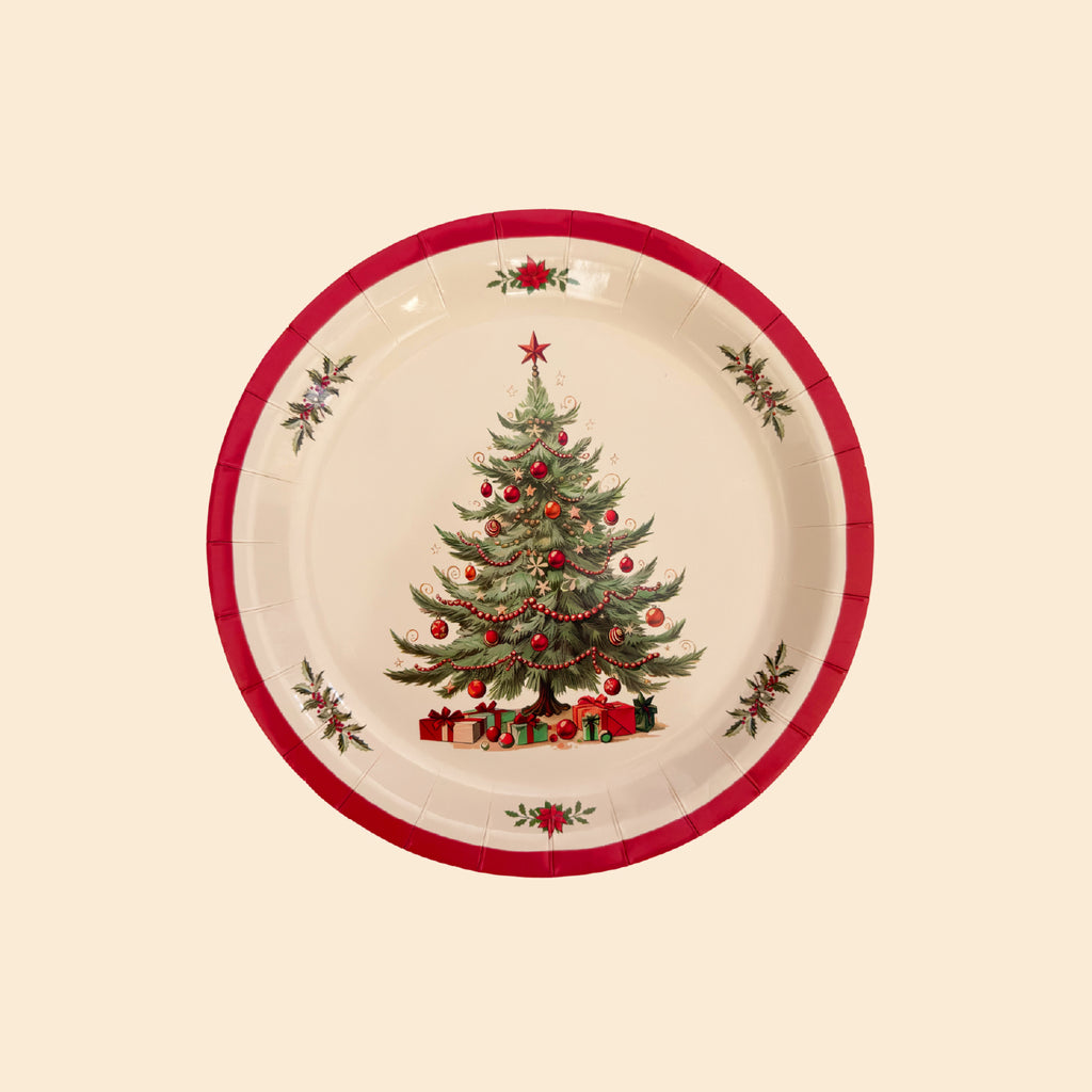 VINTAGE TREE PLATE