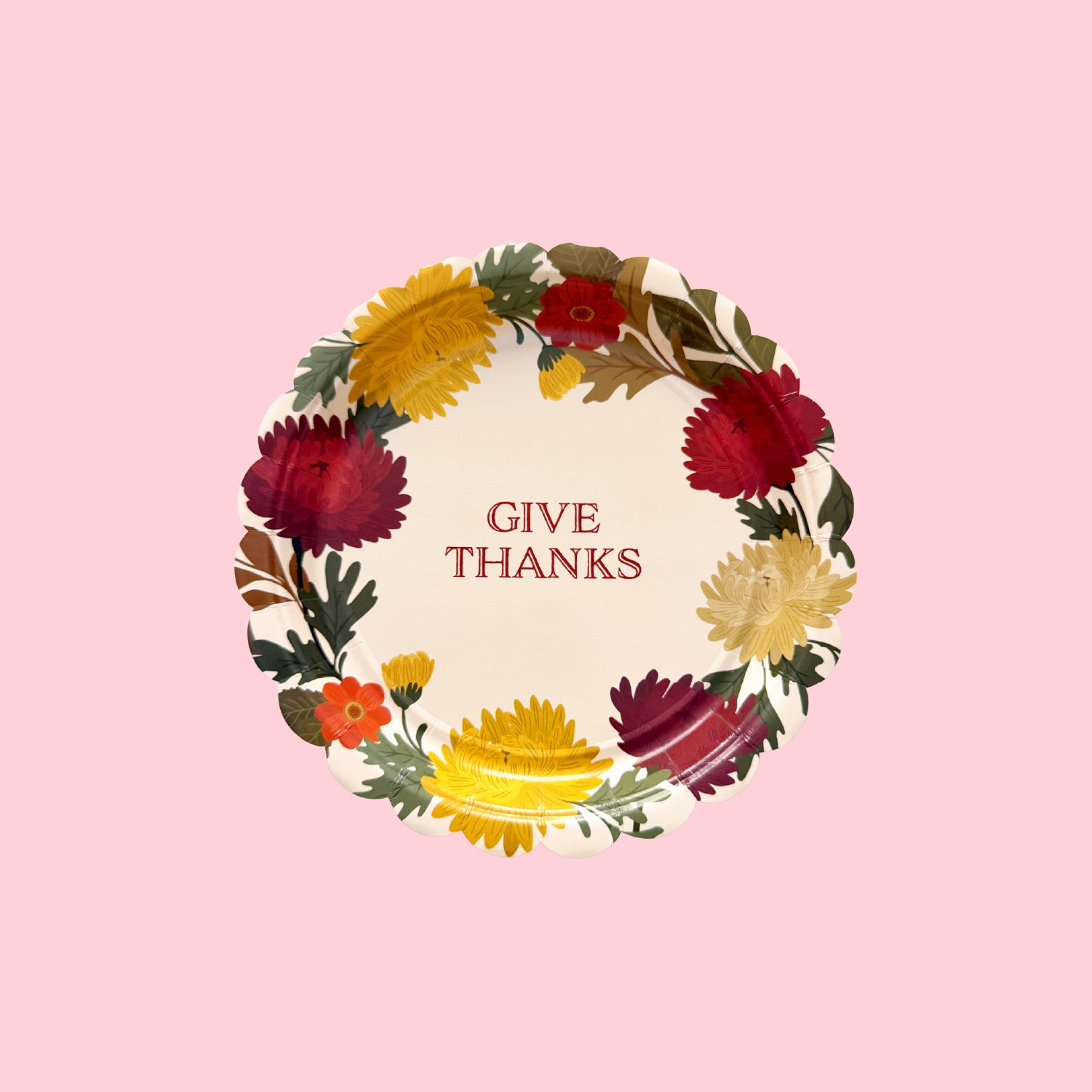 GIVE THANKS PLATE