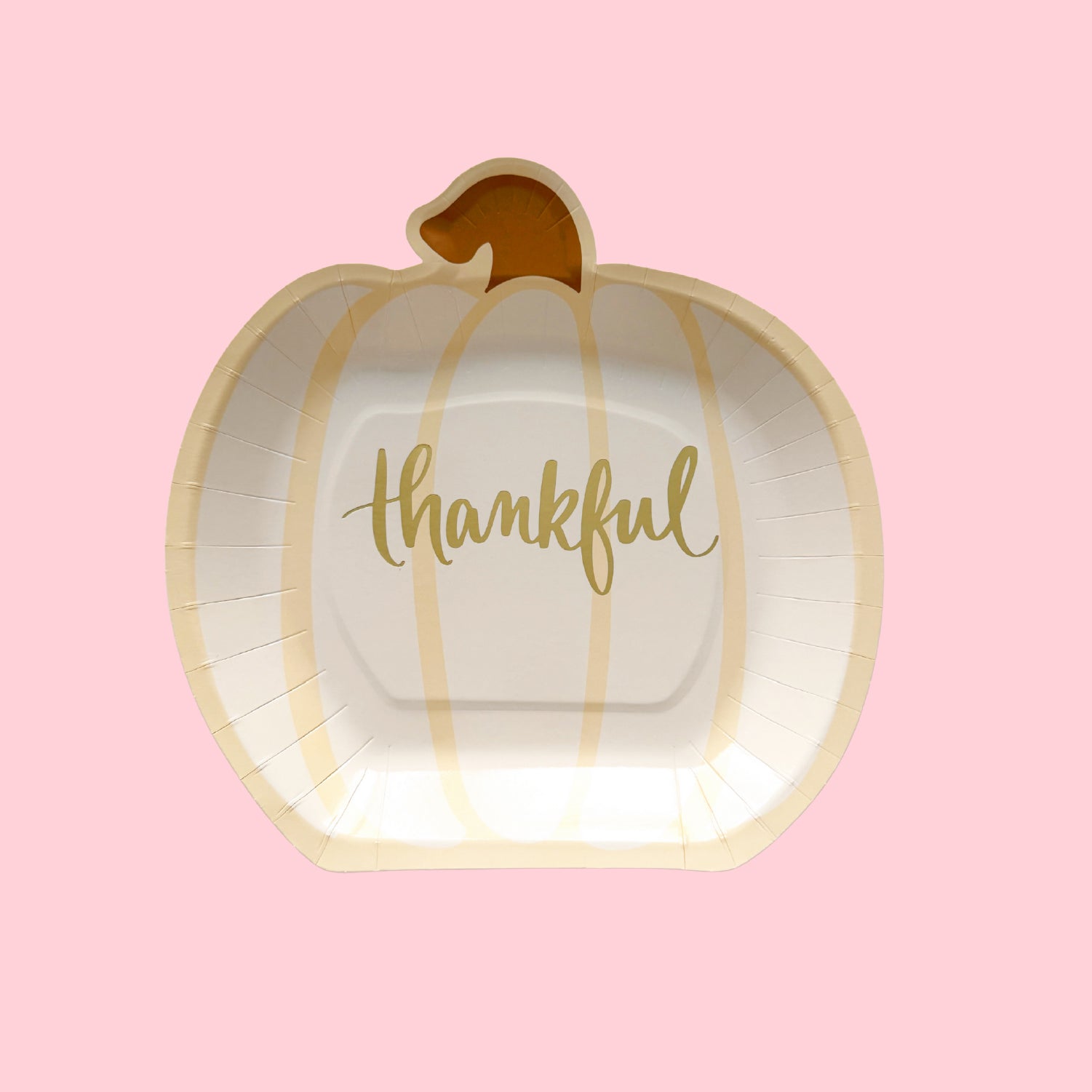 THANKFUL PUMPKIN PLATE